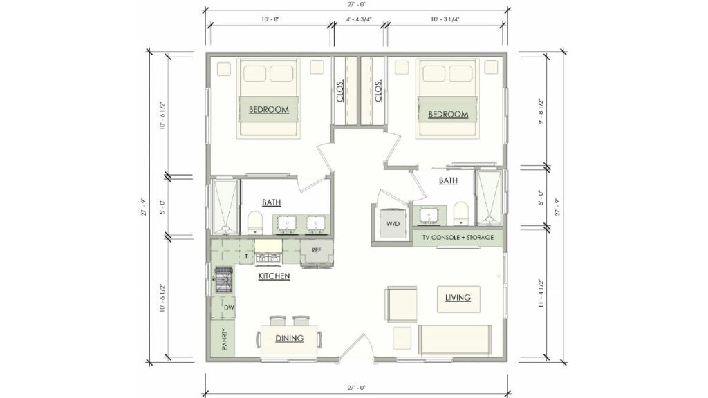 1200 Sq Ft ADU Floor Plans – Designs, Layouts & Space-Saving Tips