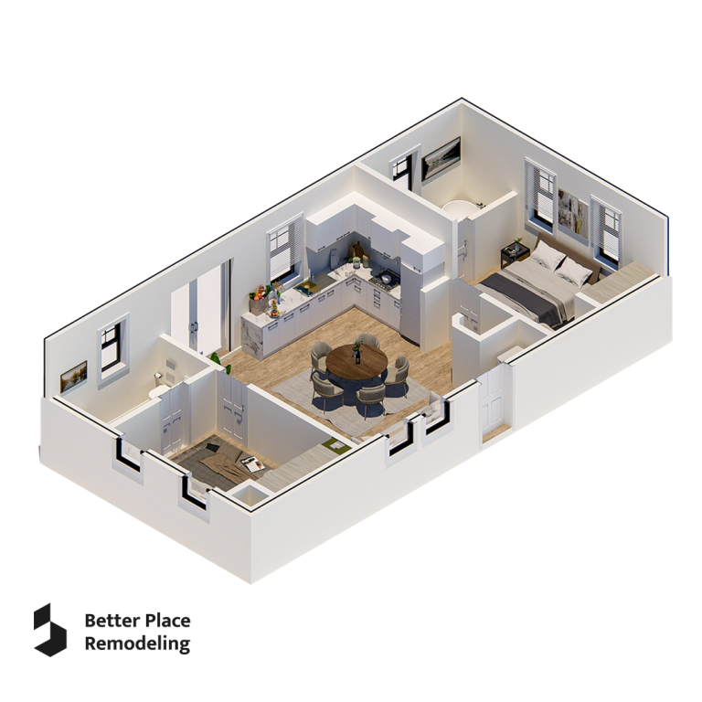 Modern ADU Floor Plans | 800 Sq Ft Designs