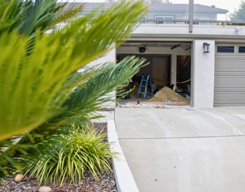 Key Factors That Influence ADU Costs garage conversion construction prep San Diego