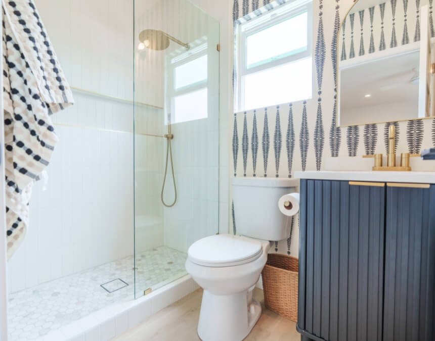 Benefits of Using Pre-Approved Plans featuring modern ADU bathroom interior design.