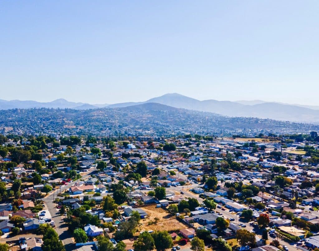 Active ADU construction site in Encinitas benefiting from local fee waiver incentives.