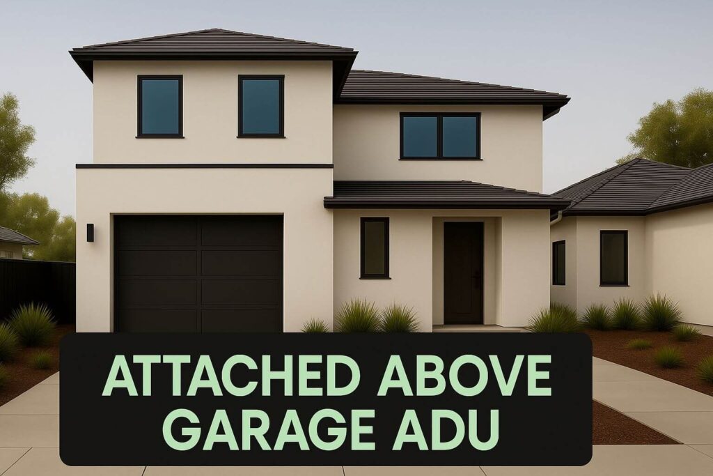 Attached Above Garage ADU