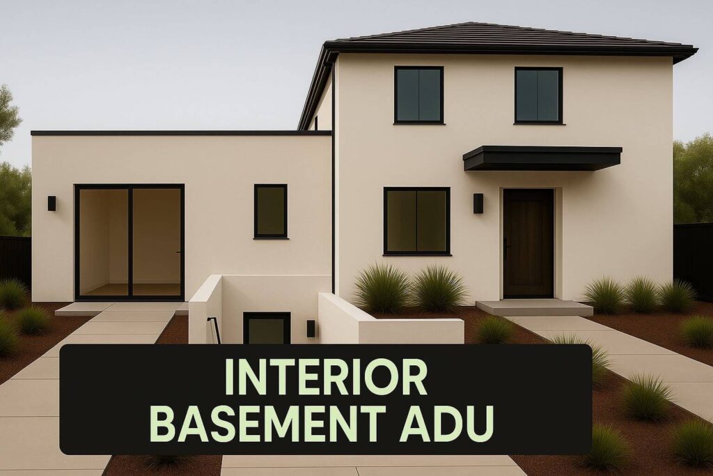 Interior Basement ADU