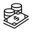 Icon showing waived and scaled charges – Impact Fees