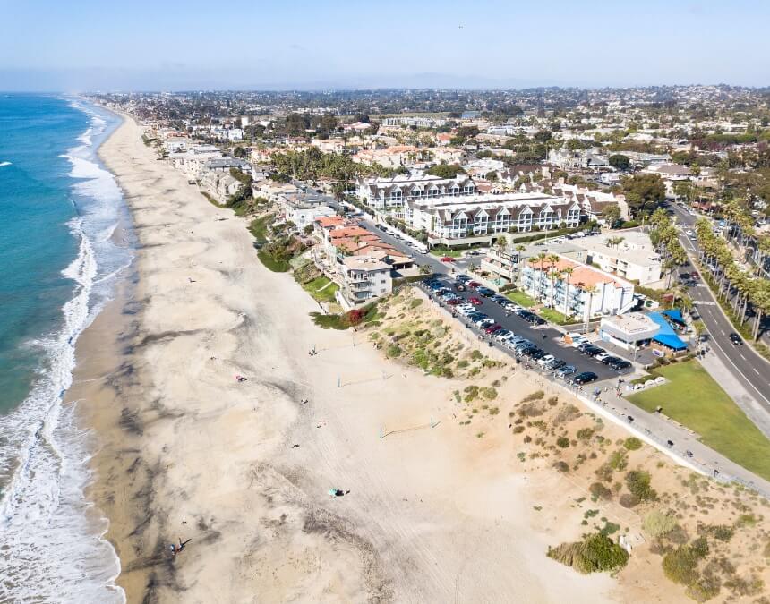 Exemption Qualifications image illustrating ADU placement guidelines for CDP exemptions in San Diego.