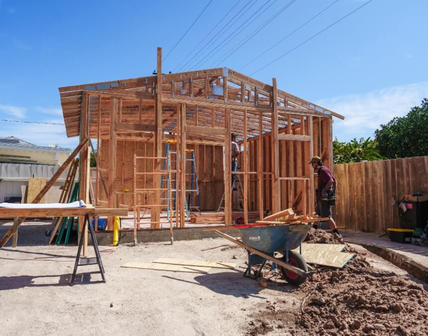 ADU framing construction – How to start an ADU project in San Diego step-by-step guide