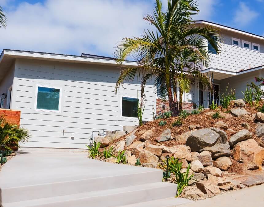 Importance of the 20-Day Preliminary Notice with completed ADU exterior and landscaped entry