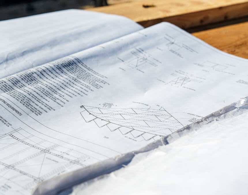 Legal Requirements for Sending a Preliminary Notice showing detailed construction plans on a worksite