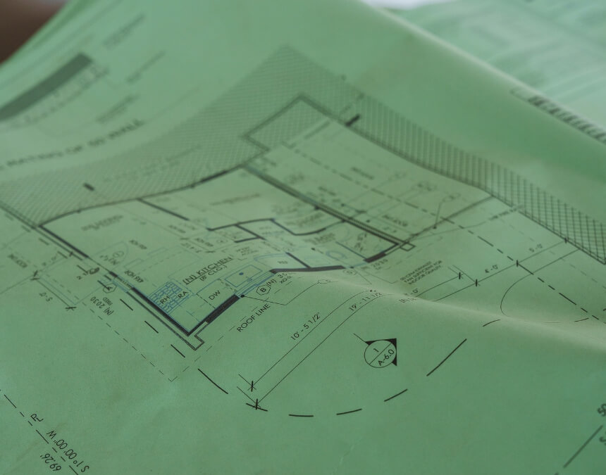 How much does a Feasibility Report cost – aerial view of ADU-ready backyard lot with excavation underway.
