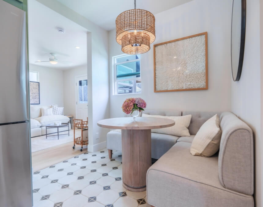 Framed ADU construction in San Diego backyard – How Long Does It Take to Design and Build an ADU