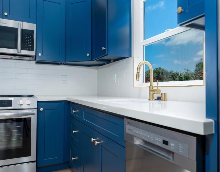 How Much Does It Cost to Build an ADU in California (and San Diego) – completed ADU kitchen/interior highlighting finish choices that impact total cost.