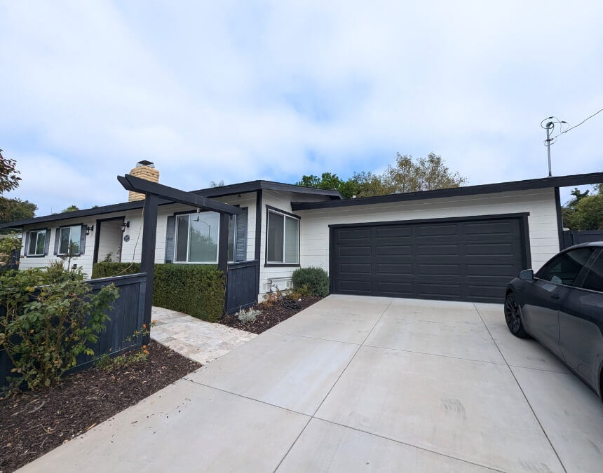 Front exterior of a home illustrating State-Specific Insights for ADU regulations and opportunities in California.