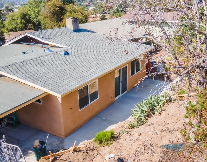 What Is ADU Financing – completed California ADU viewed from above, representing how financing turns existing property into added living space.