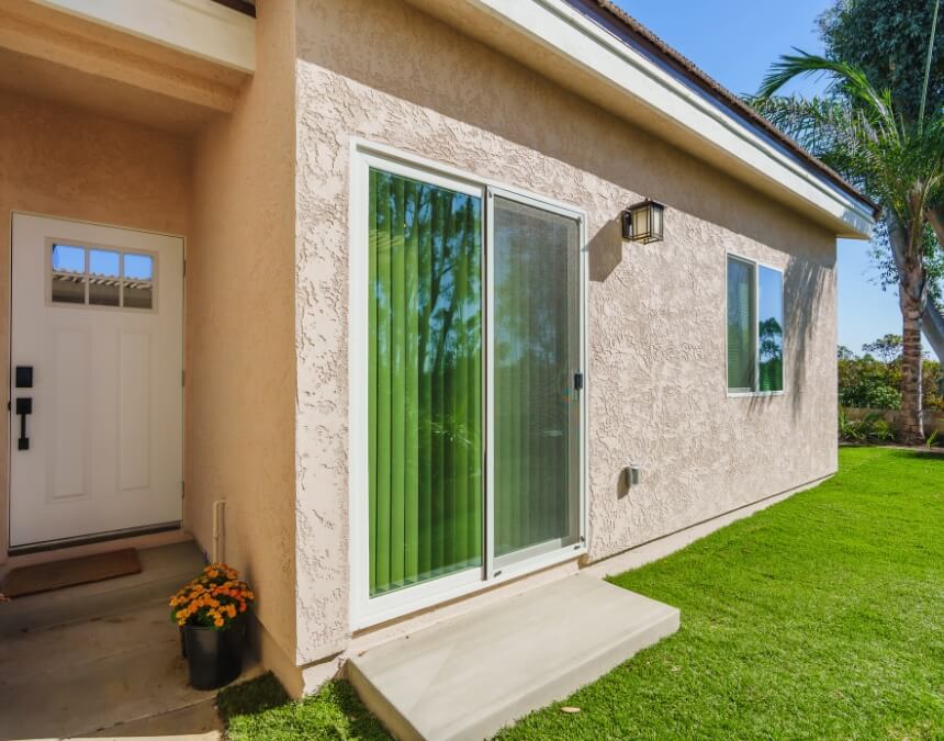 Exterior ADU Colors_ Harmonizing with Your Property and Neighborhood – neutral-toned ADU exterior designed to blend with the primary residence