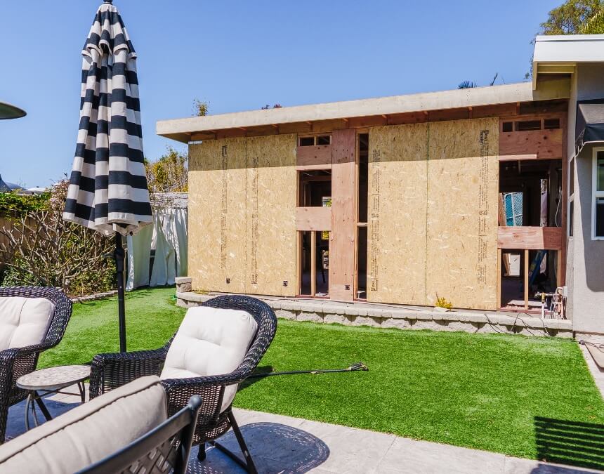 Materiality Durability and Aesthetics for Outdoor Living showcasing long lasting materials that unify indoor and outdoor ADU spaces