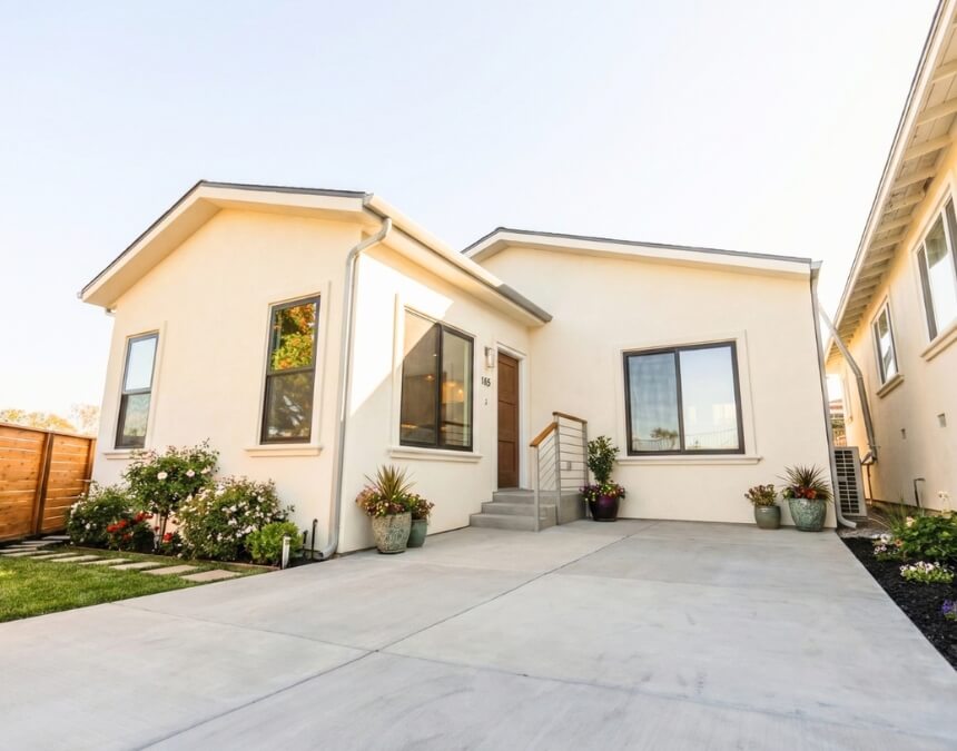 What is an Accessory Dwelling Unit (ADU) – detached backyard ADU illustrating independent living space on a residential property