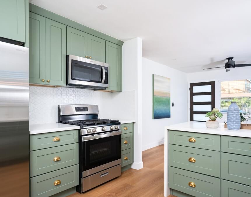 Interior ADU kitchen showcasing financing options for California ADU projects